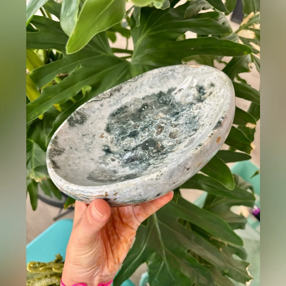 Ocean Jasper bowl - Picture 3 of 8